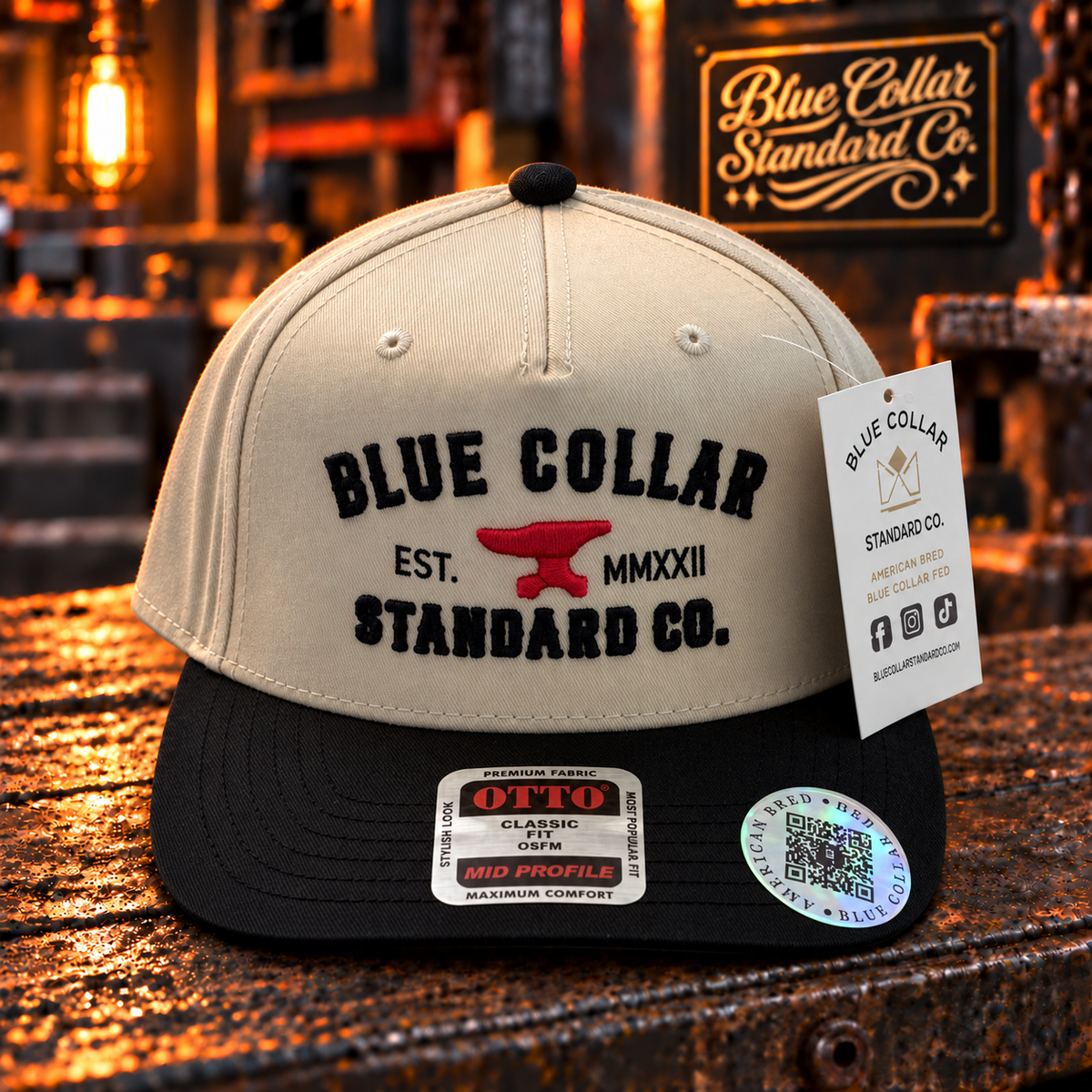 The "Anvil" Snapback Hat